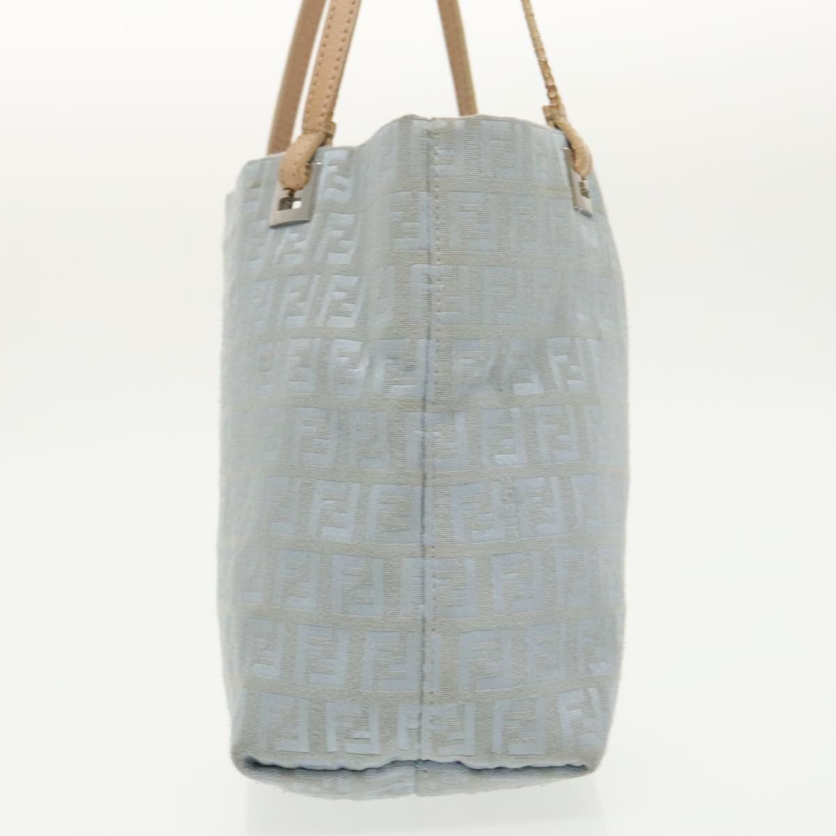 Fendi Blue Canvas Tote Bag (Pre-Owned) Size ONE SIZE - 4 Thumbnail