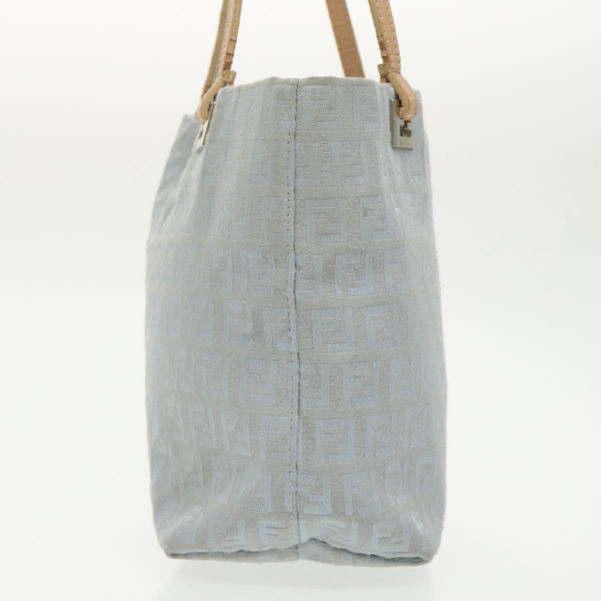 Fendi Blue Canvas Tote Bag (Pre-Owned) Size ONE SIZE - 3 Thumbnail