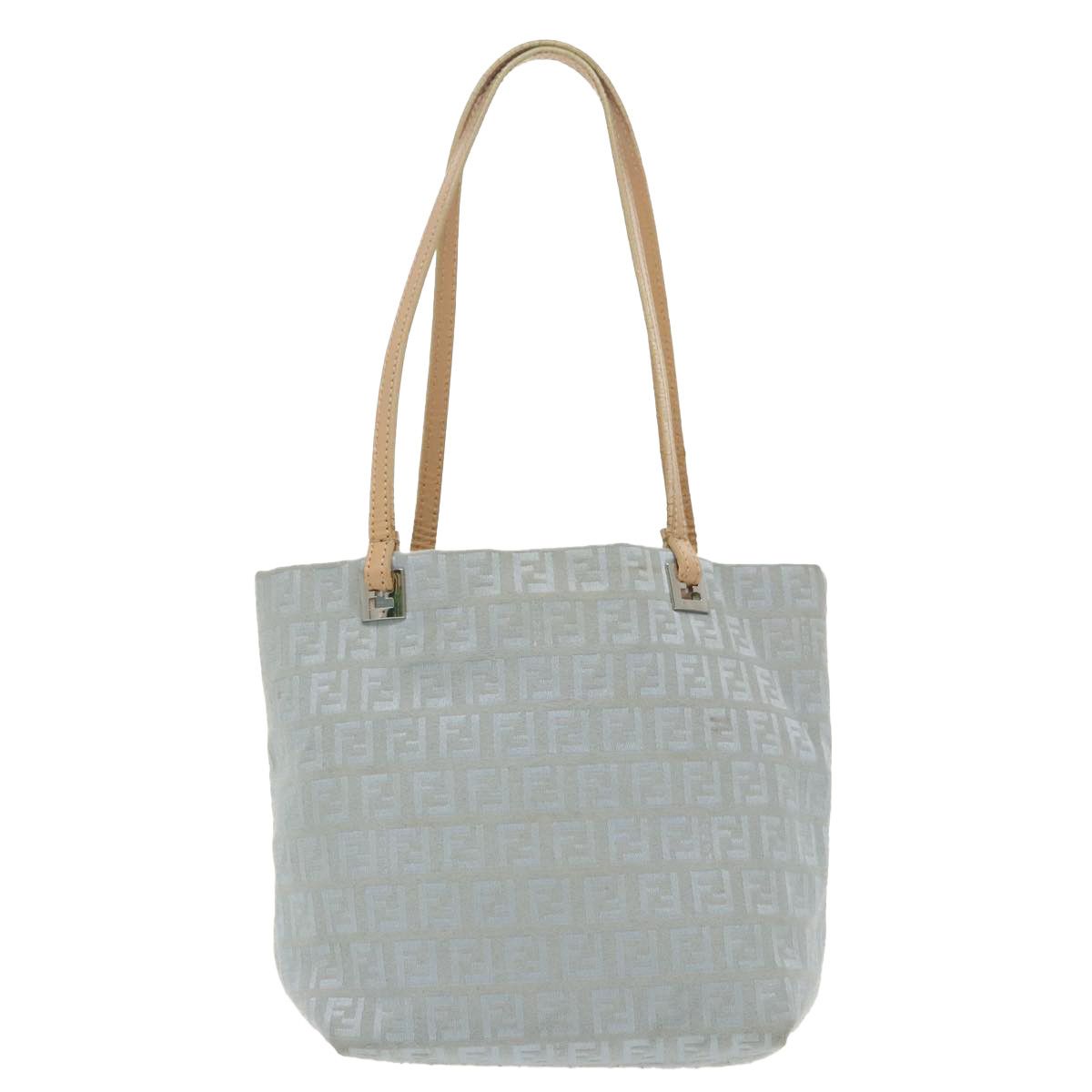 Fendi Blue Canvas Tote Bag (Pre-Owned) Size ONE SIZE - 2 Thumbnail