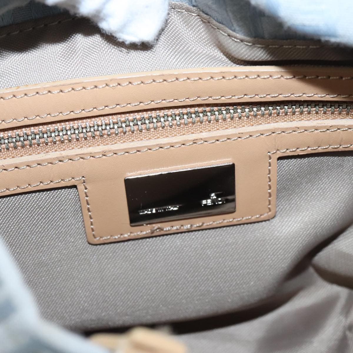 Fendi Blue Canvas Tote Bag (Pre-Owned) Size ONE SIZE - 12 Thumbnail