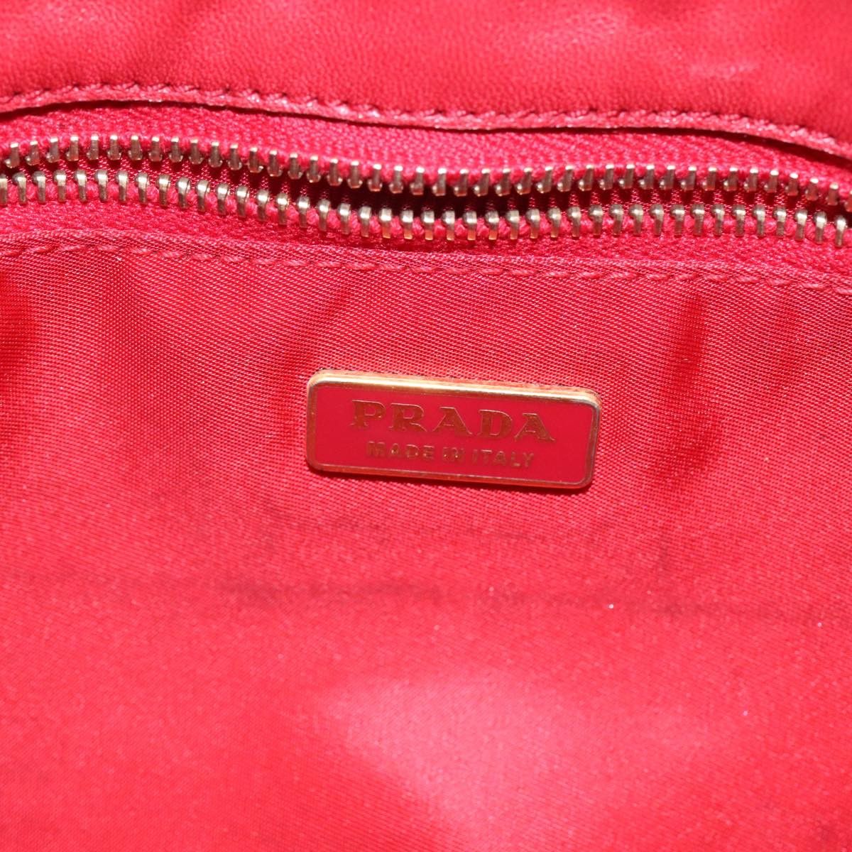 Prada Red Synthetic Handbag (Pre-Owned) Size ONE SIZE - 15 Thumbnail