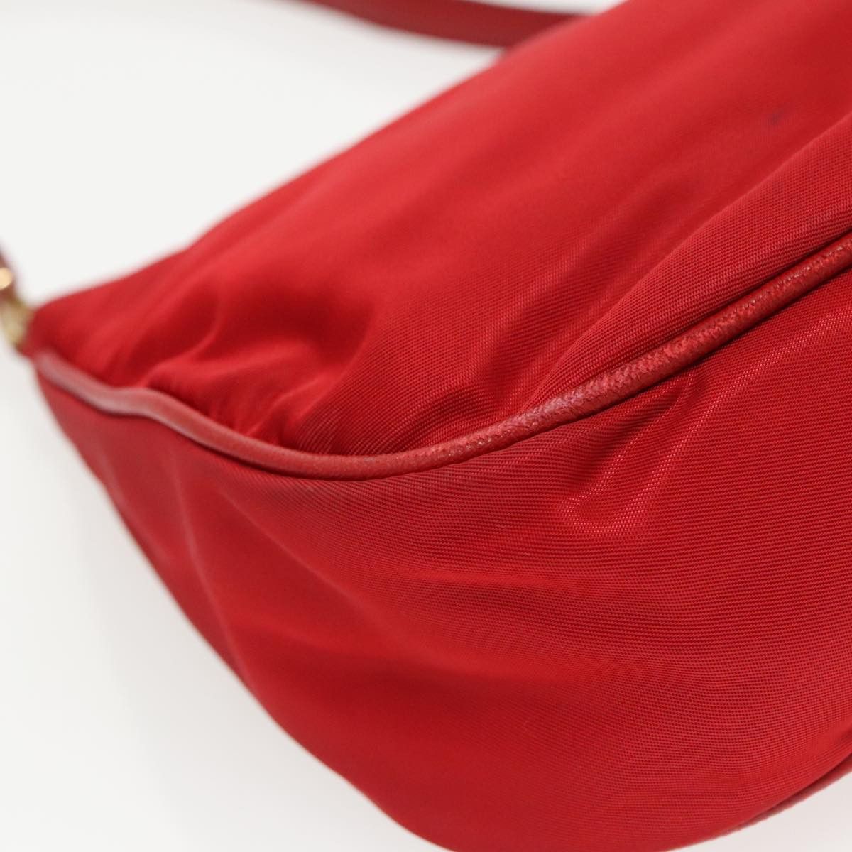 Prada Red Synthetic Handbag (Pre-Owned) Size ONE SIZE - 8 Thumbnail