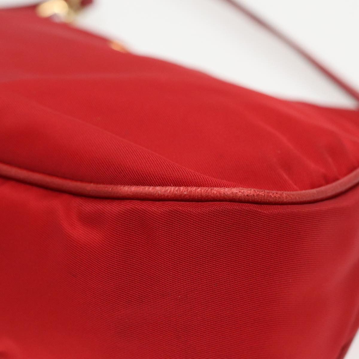 Prada Red Synthetic Handbag (Pre-Owned) Size ONE SIZE - 9 Thumbnail