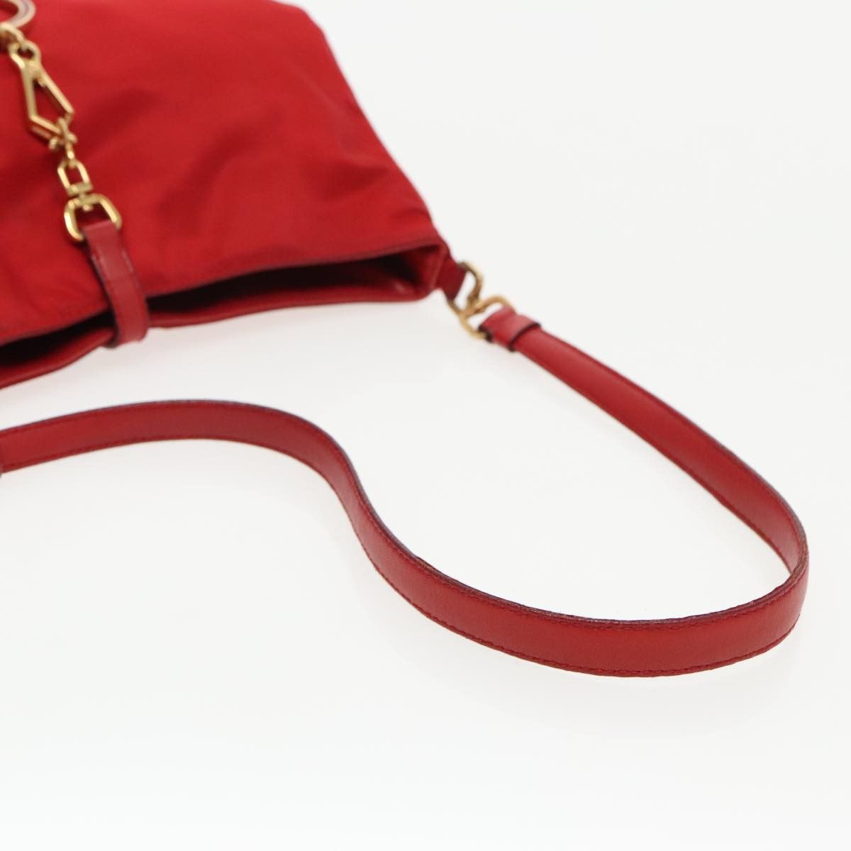 Prada Red Synthetic Handbag (Pre-Owned) Size ONE SIZE - 5 Thumbnail