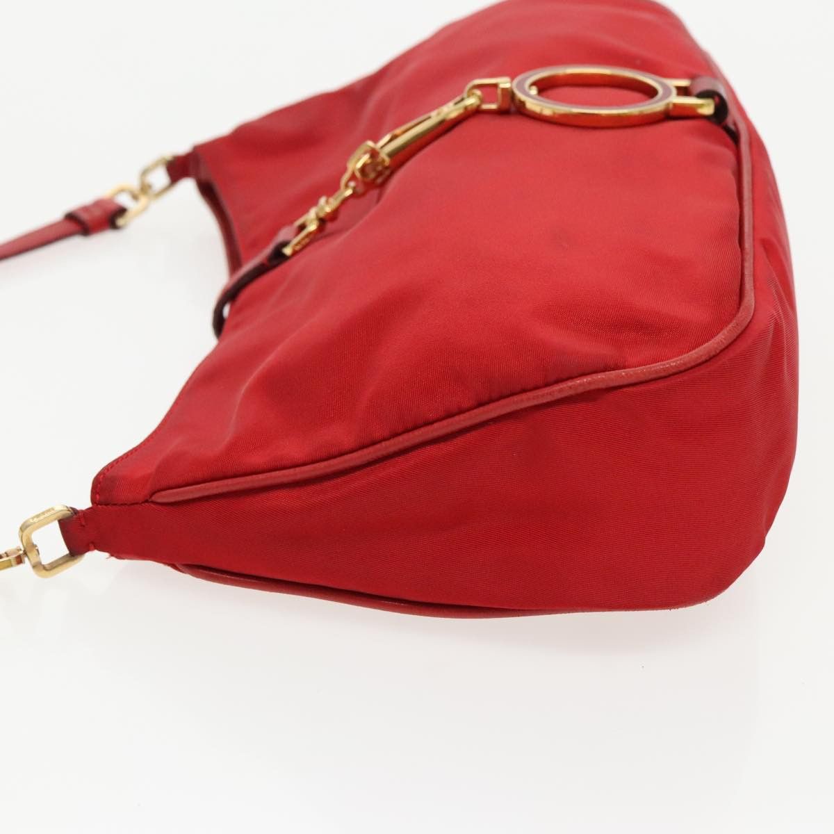 Prada Red Synthetic Handbag (Pre-Owned) Size ONE SIZE - 18 Thumbnail