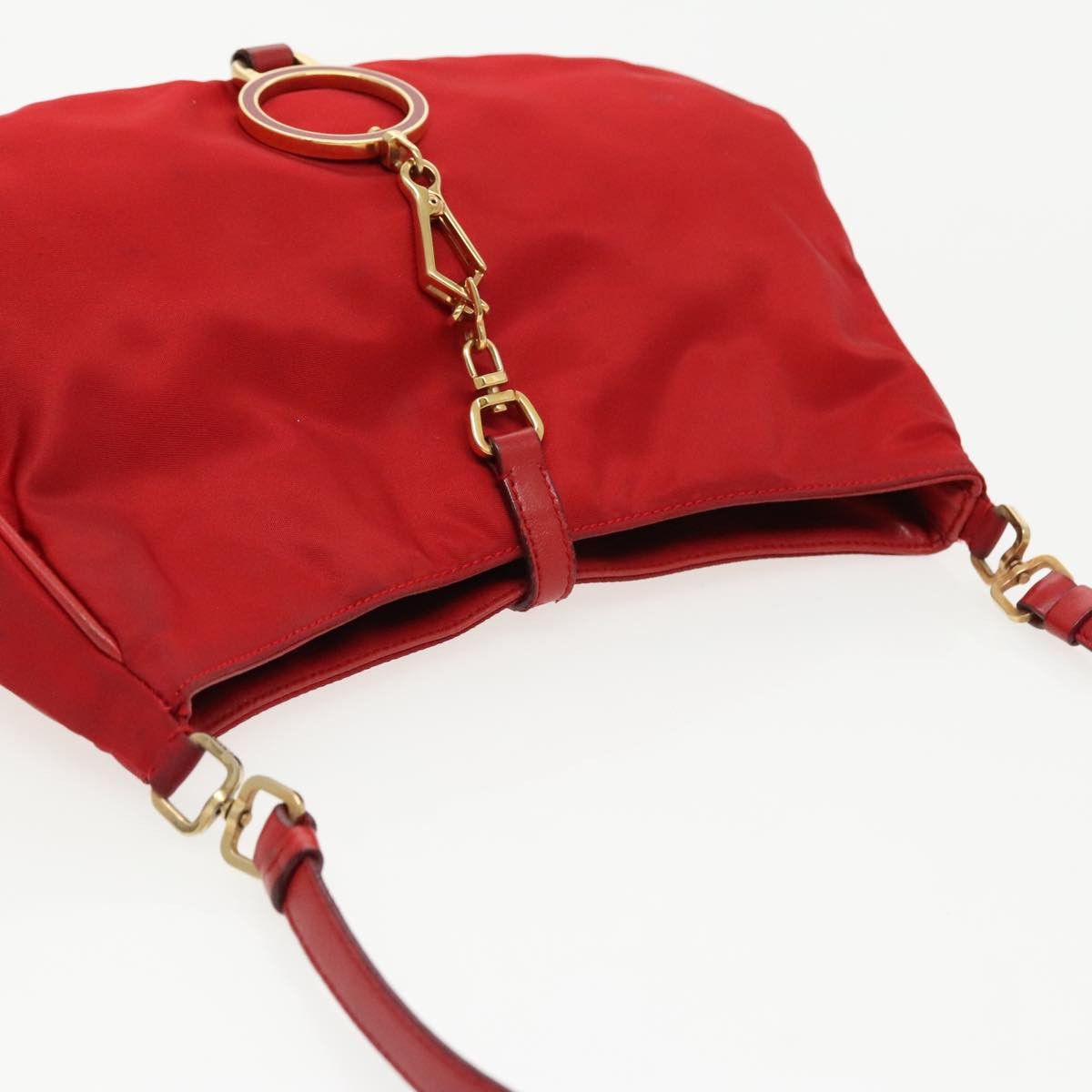 Prada Red Synthetic Handbag (Pre-Owned) Size ONE SIZE - 19 Thumbnail