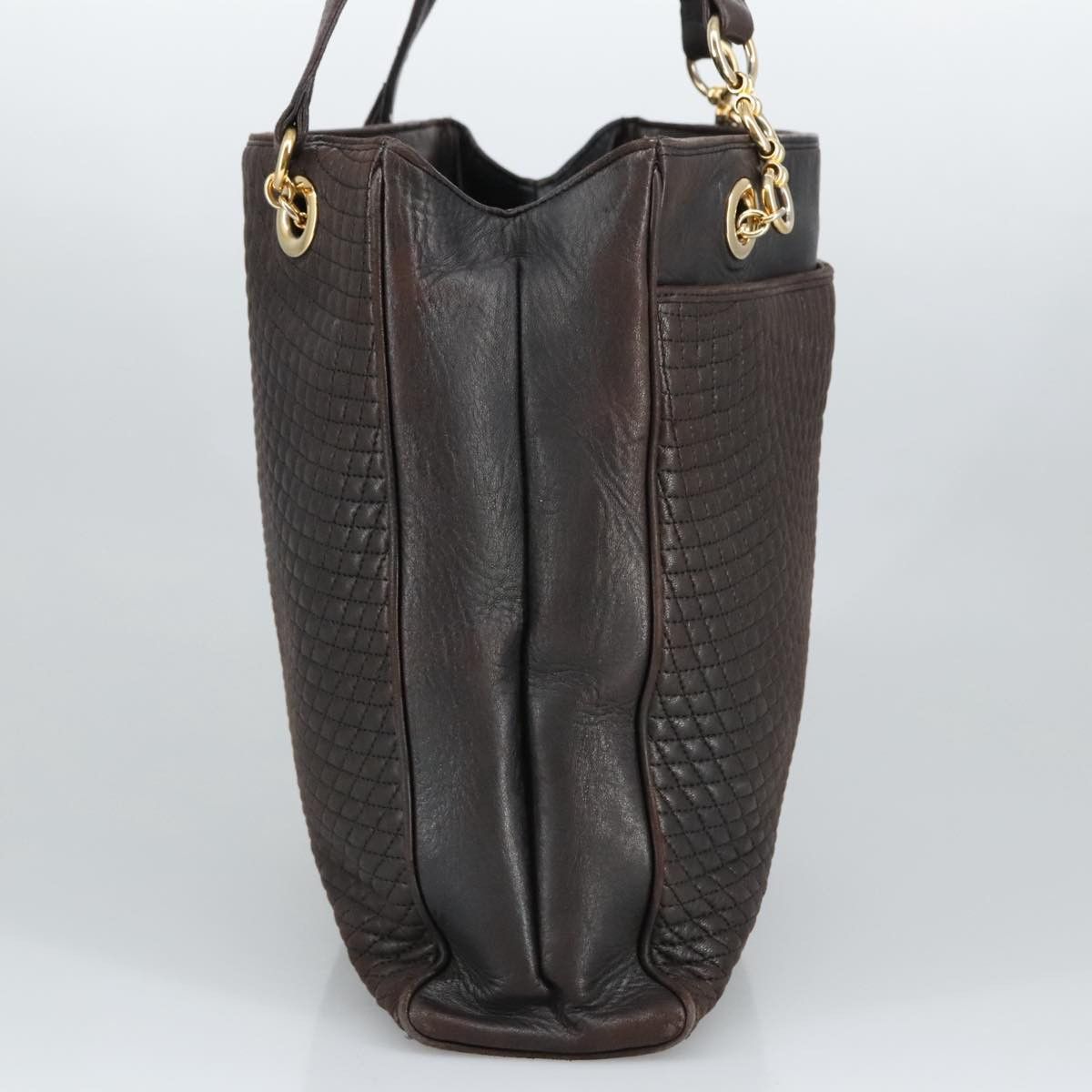 Bally Brown Leather Shoulder Bag (Pre-Owned) Size ONE SIZE - 3 Thumbnail