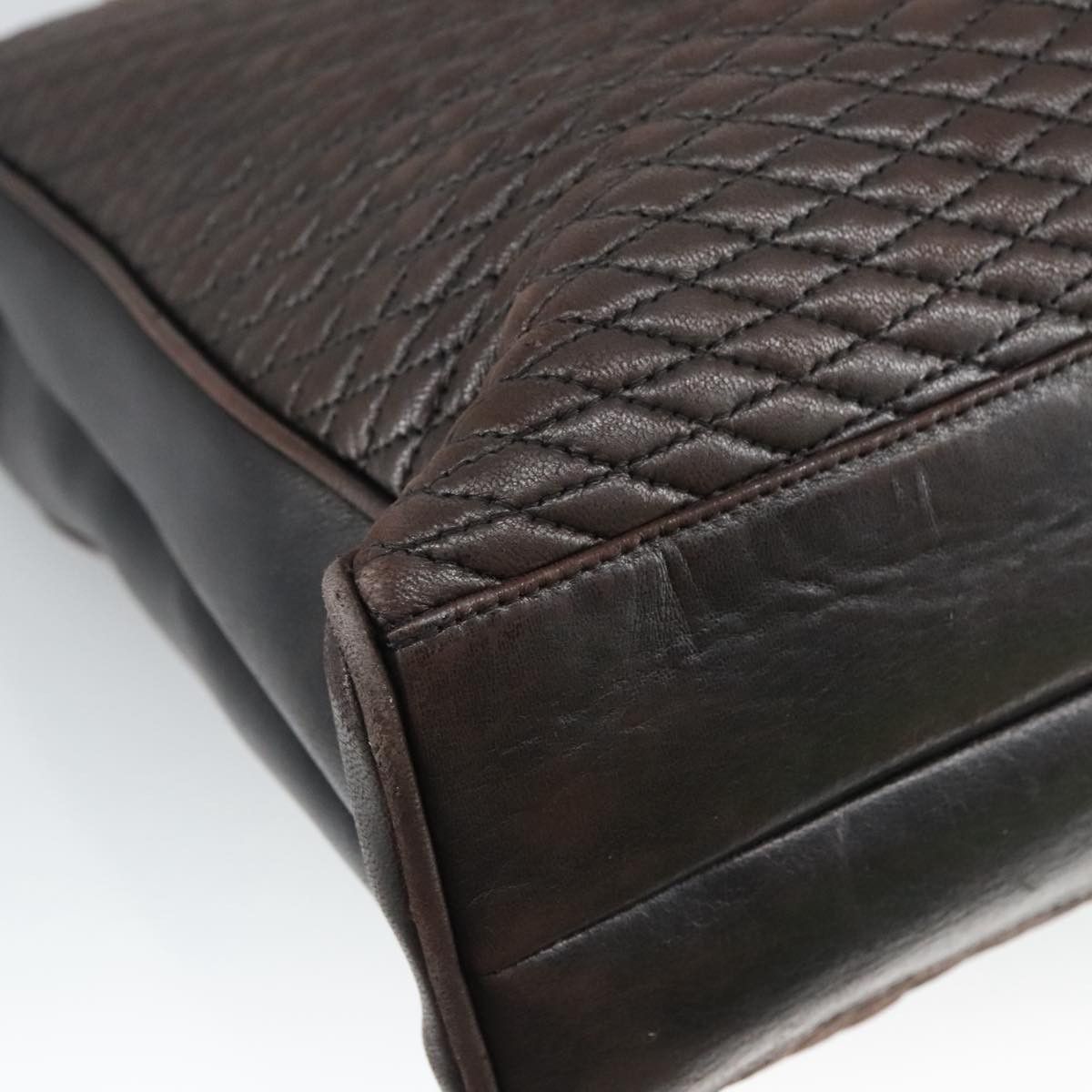 Bally Brown Leather Shoulder Bag (Pre-Owned) Size ONE SIZE - 12 Thumbnail