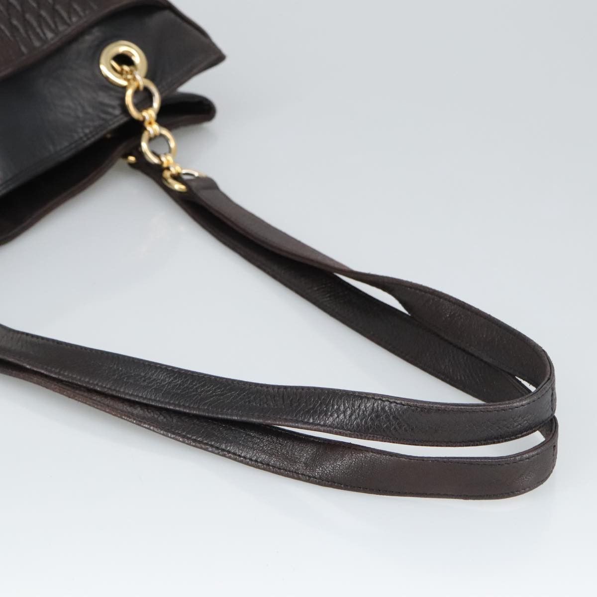 Bally Brown Leather Shoulder Bag (Pre-Owned) Size ONE SIZE - 6 Thumbnail
