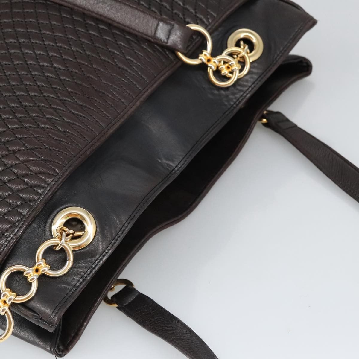 Bally Brown Leather Shoulder Bag (Pre-Owned) Size ONE SIZE - 5 Thumbnail