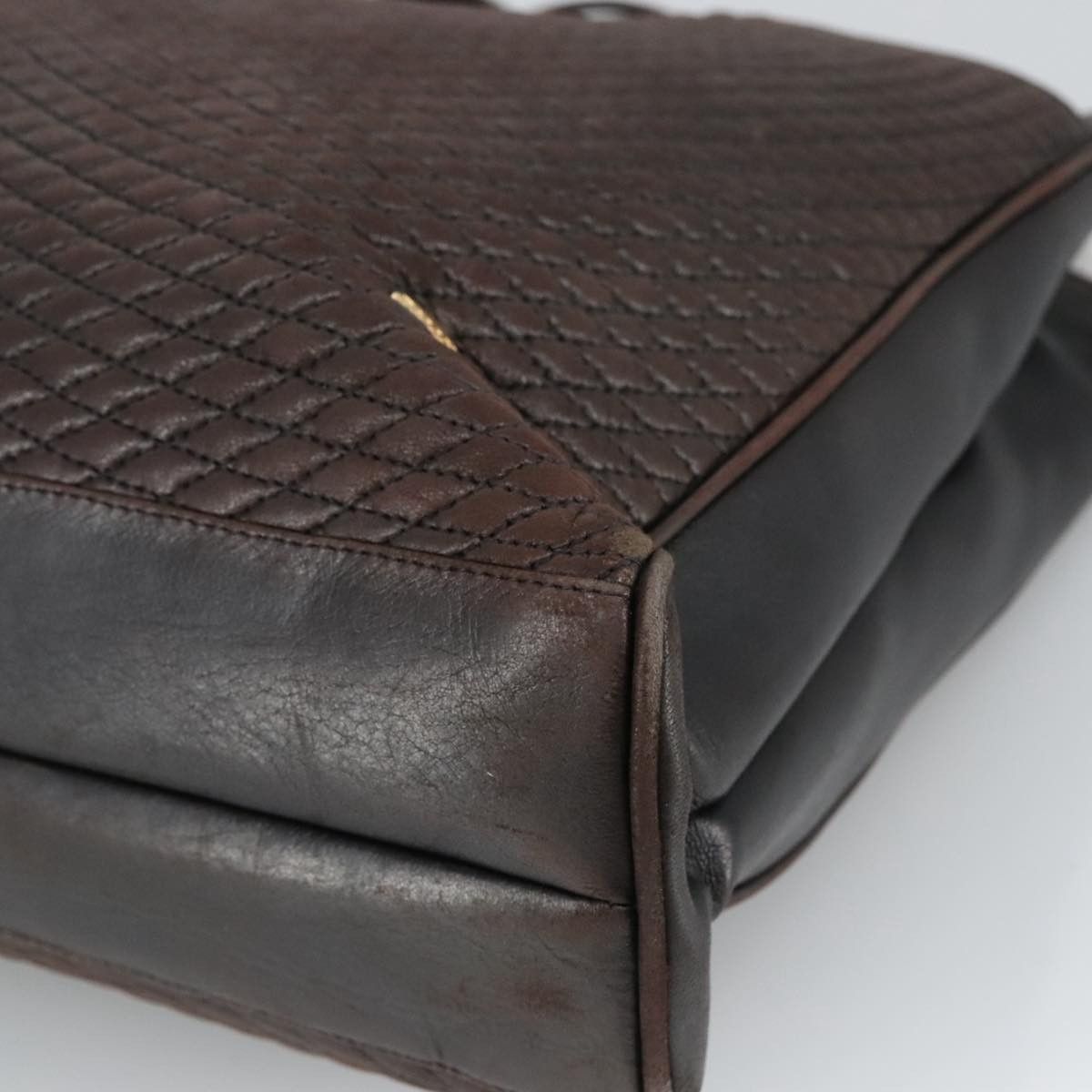 Bally Brown Leather Shoulder Bag (Pre-Owned) Size ONE SIZE - 9 Thumbnail