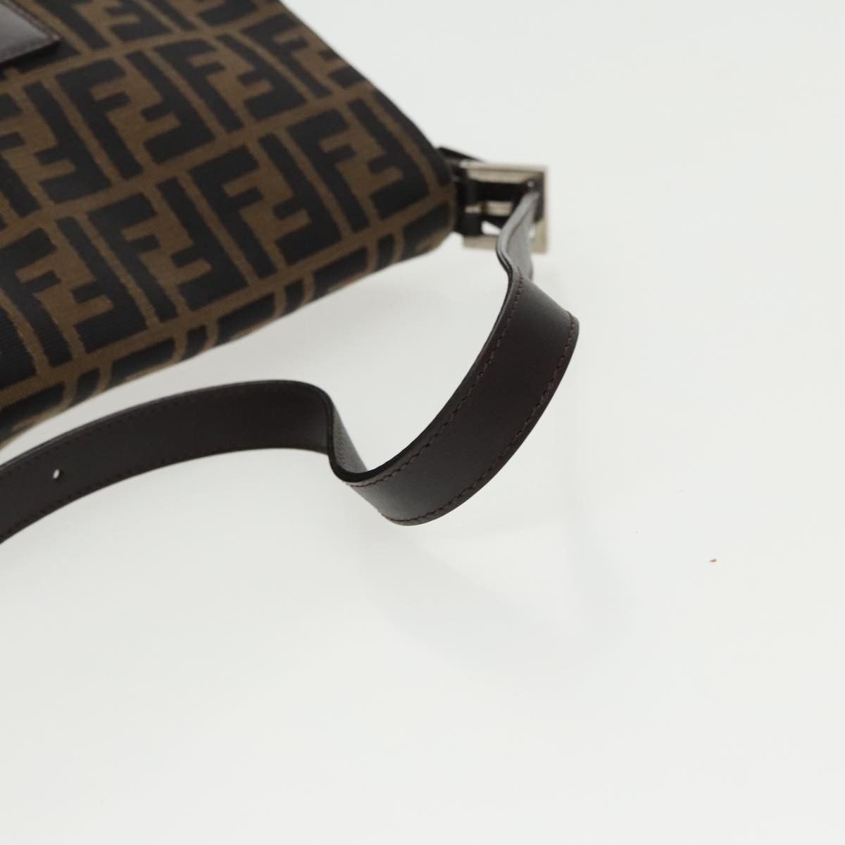 Fendi Mamma Baguette Brown Canvas Shoulder Bag (Pre-Owned) Size ONE SIZE - 16 Thumbnail
