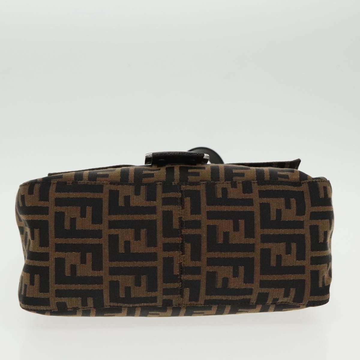 Fendi Mamma Baguette Brown Canvas Shoulder Bag (Pre-Owned) Size ONE SIZE - 5 Thumbnail