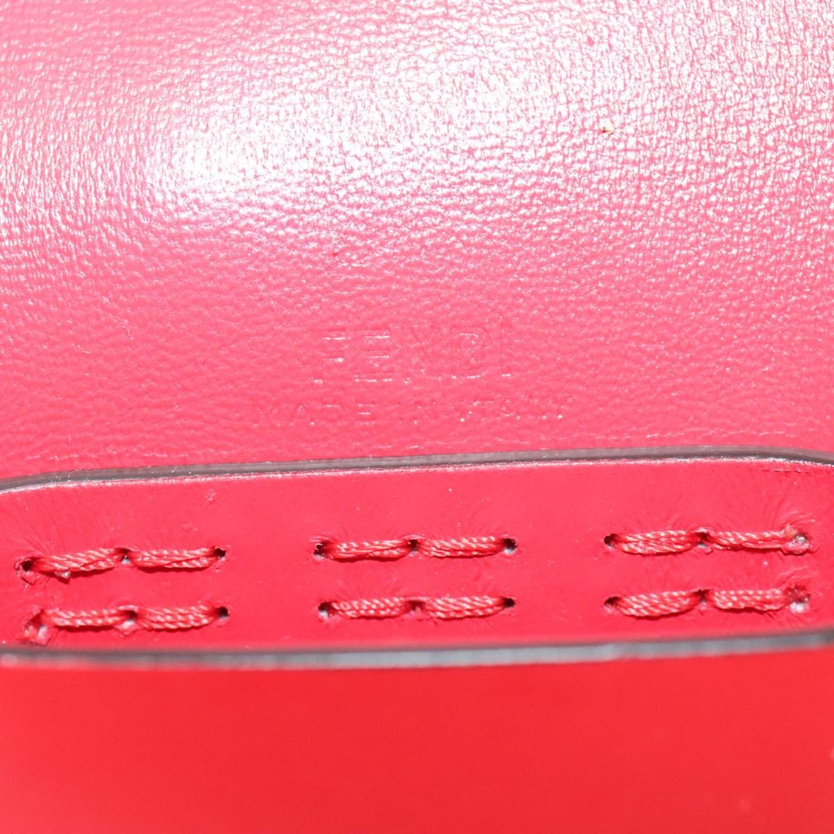 Fendi Baguette Red Leather Wallet (Pre-Owned) Size ONE SIZE - 16 Thumbnail