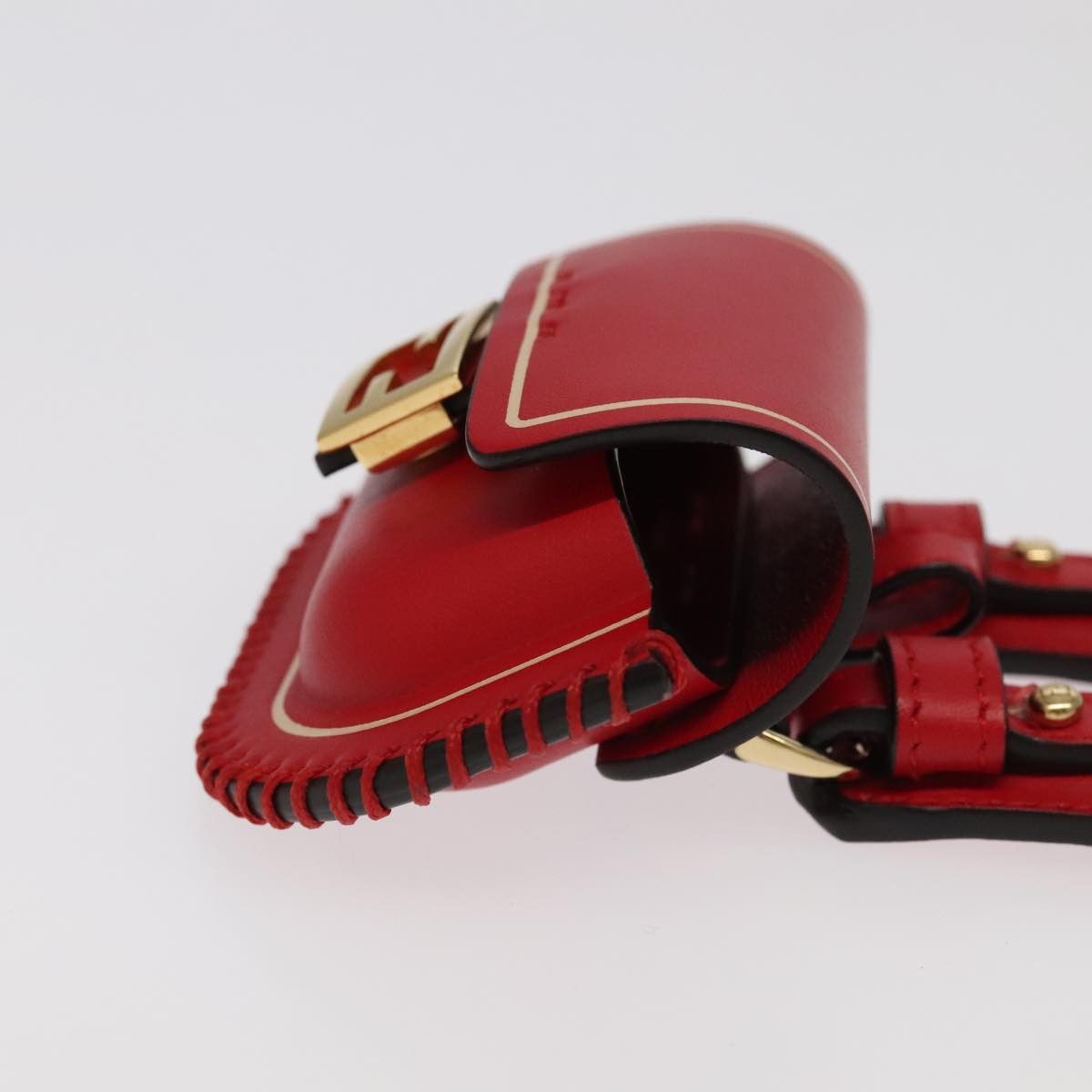 Fendi Baguette Red Leather Wallet (Pre-Owned) Size ONE SIZE - 4 Thumbnail