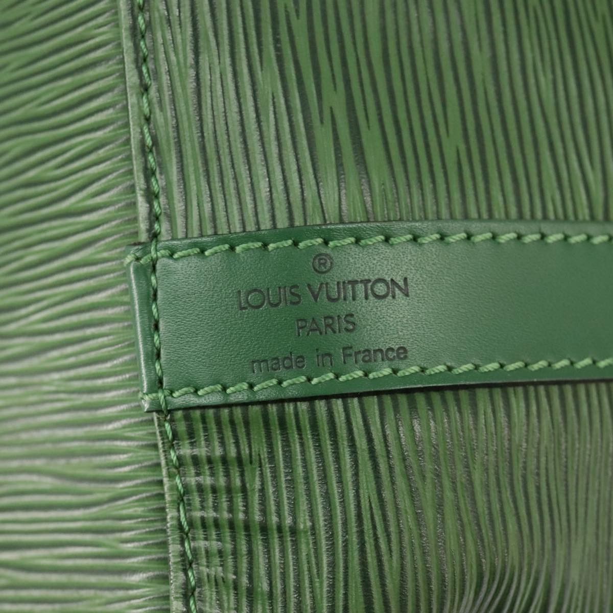 Louis Vuitton Noé Green Leather Shoulder Bag (Pre-Owned) Size ONE SIZE - 14 Thumbnail