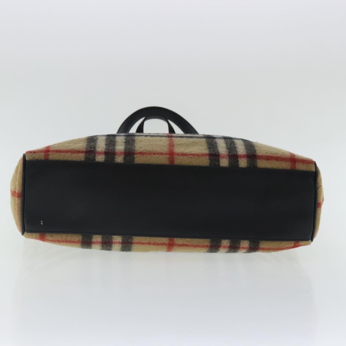 Burberry Nova Check Beige Wool Tote Bag (Pre-Owned) Size ONE SIZE - 20 Thumbnail
