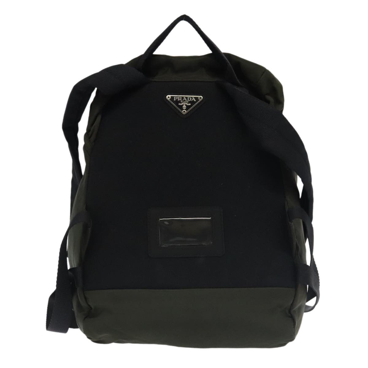 Prada Re-Nylon Khaki Synthetic Backpack Bag (Pre-Owned) Size ONE SIZE - 2 Thumbnail