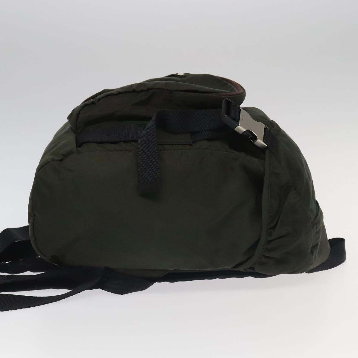 Prada Re-Nylon Khaki Synthetic Backpack Bag (Pre-Owned) Size ONE SIZE - 3 Thumbnail