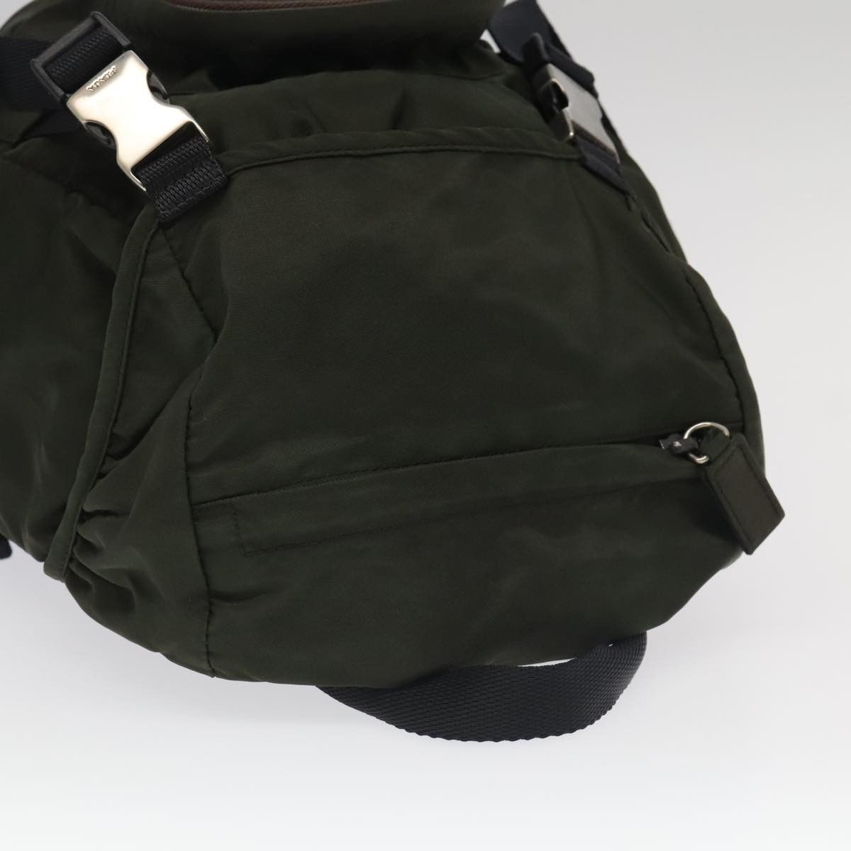 Prada Re-Nylon Khaki Synthetic Backpack Bag (Pre-Owned) Size ONE SIZE - 20 Thumbnail