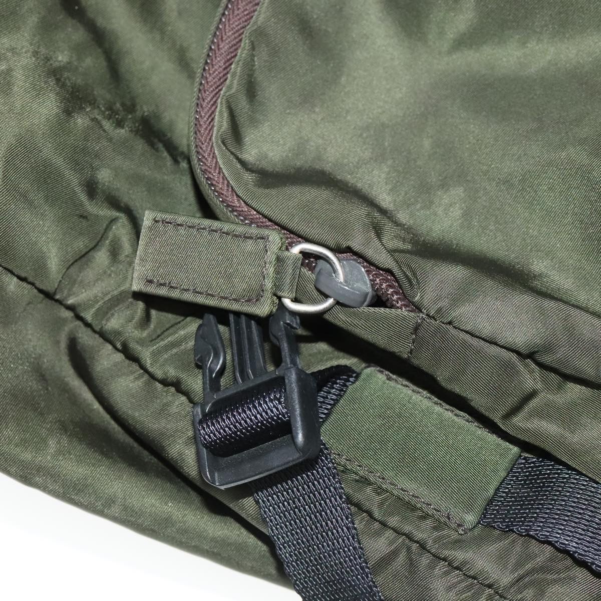 Prada Re-Nylon Khaki Synthetic Backpack Bag (Pre-Owned) Size ONE SIZE - 13 Thumbnail