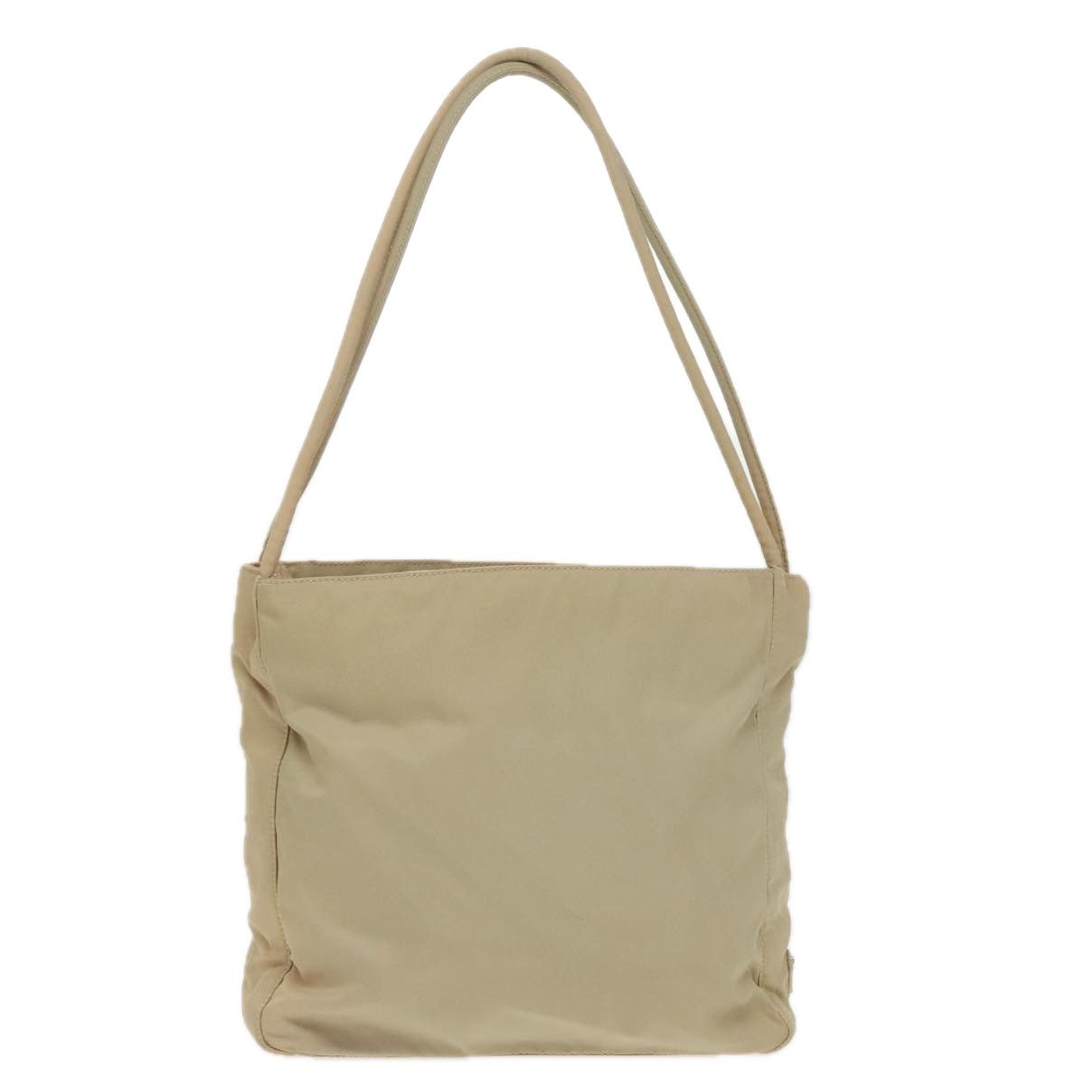Prada Beige Synthetic Tote Bag (Pre-Owned) Size ONE SIZE - 2 Thumbnail