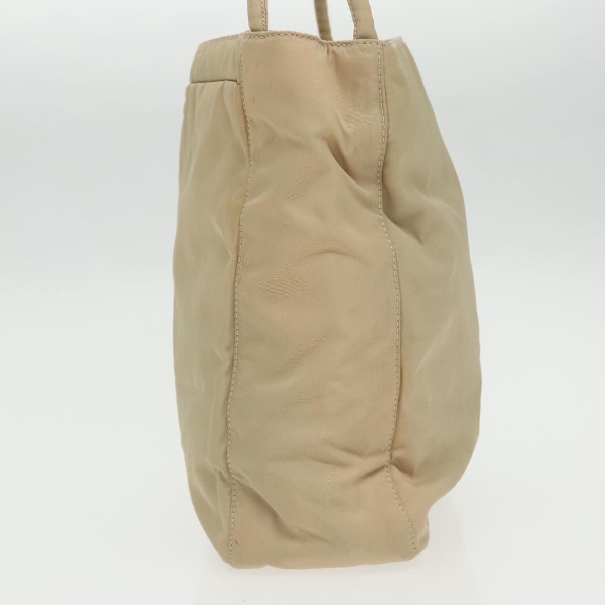 Prada Beige Synthetic Tote Bag (Pre-Owned) Size ONE SIZE - 13 Thumbnail