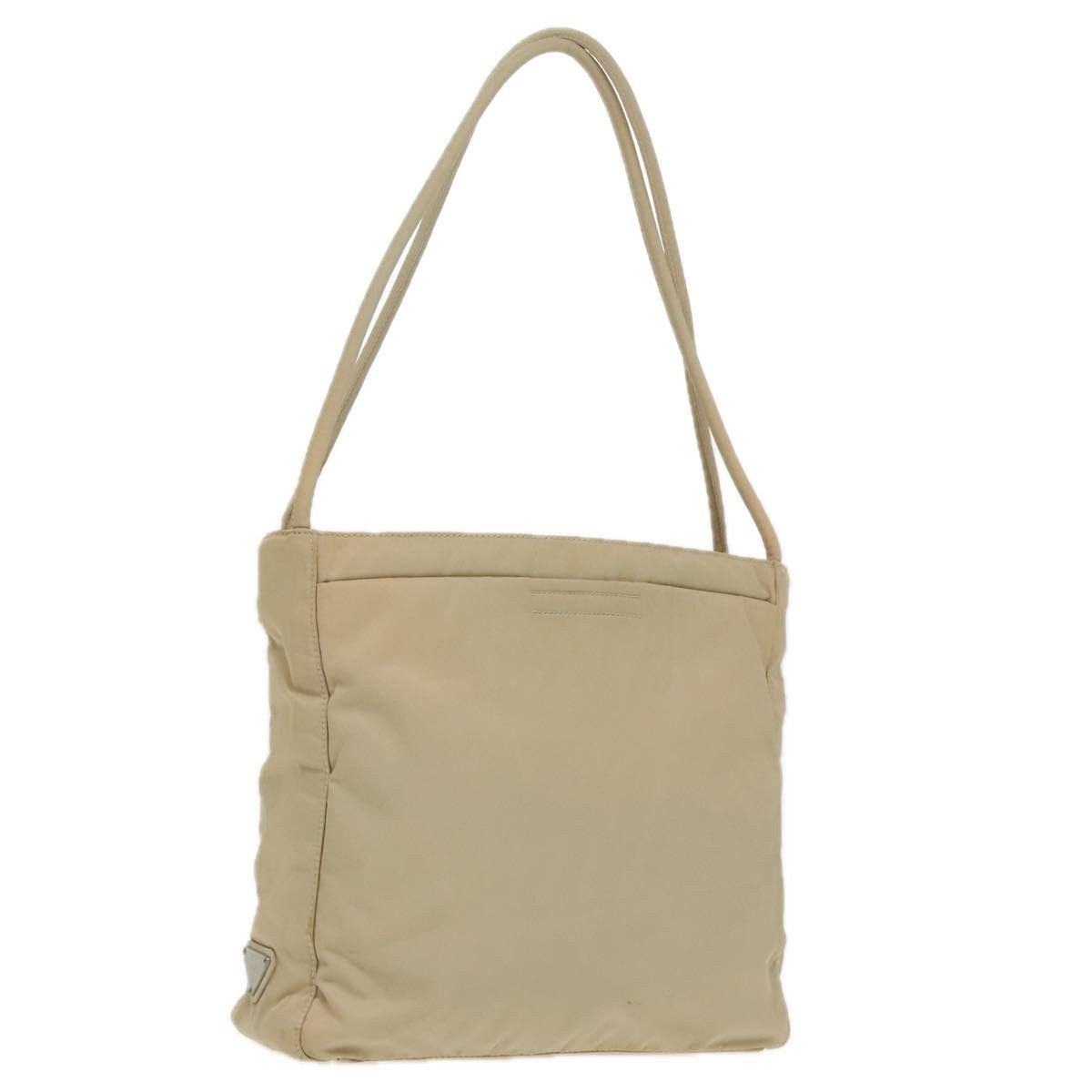 Prada Beige Synthetic Tote Bag (Pre-Owned) Size ONE SIZE - 12 Thumbnail