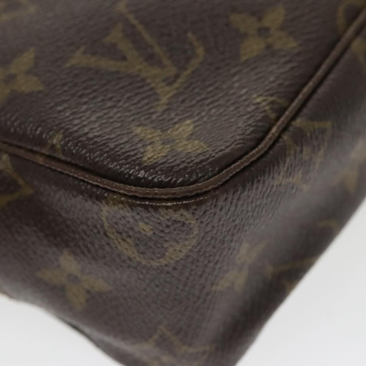 Louis Vuitton Trousse De Toilette Brown Canvas Clutch Bag (Pre-Owned) Size ONE SIZE - 11 Thumbnail