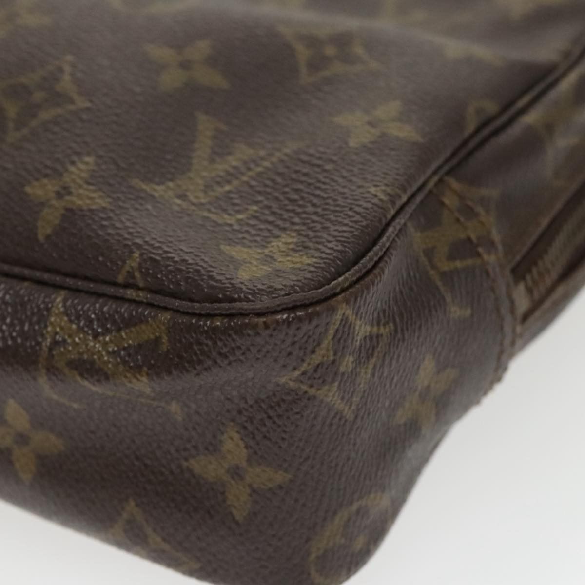 Louis Vuitton Trousse De Toilette Brown Canvas Clutch Bag (Pre-Owned) Size ONE SIZE - 8 Thumbnail