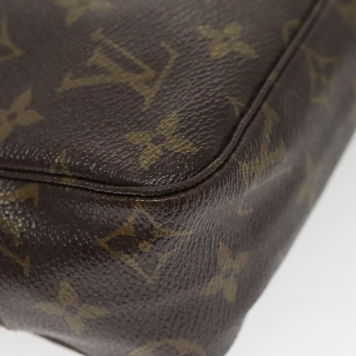 Louis Vuitton Trousse De Toilette Brown Canvas Clutch Bag (Pre-Owned) Size ONE SIZE - 9 Thumbnail