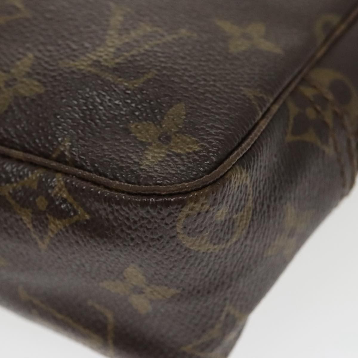 Louis Vuitton Trousse De Toilette Brown Canvas Clutch Bag (Pre-Owned) Size ONE SIZE - 10 Thumbnail
