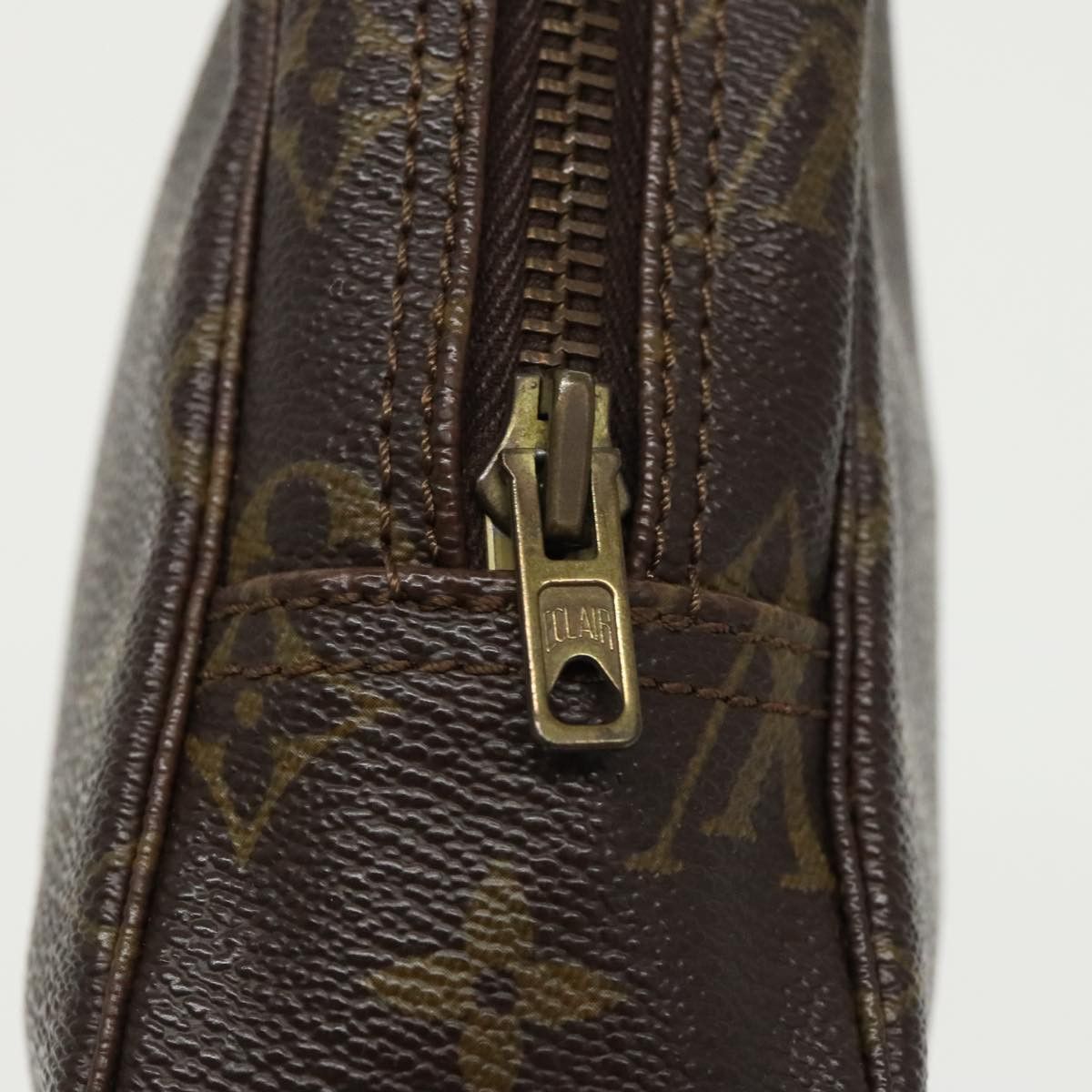 Louis Vuitton Trousse De Toilette Brown Canvas Clutch Bag (Pre-Owned) Size ONE SIZE - 12 Thumbnail