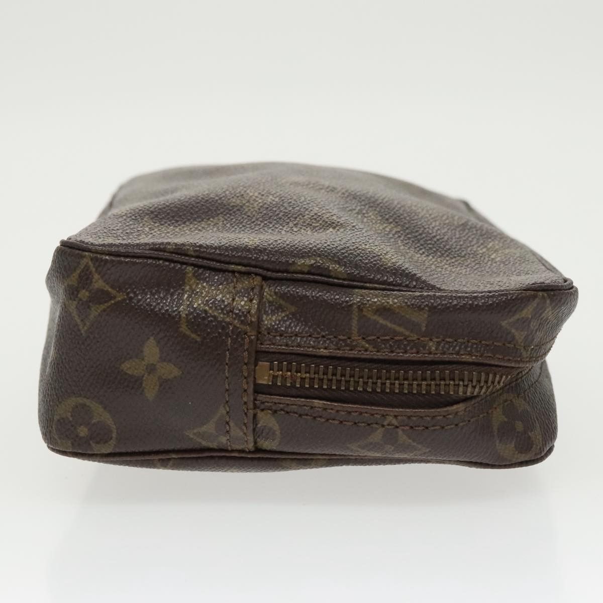 Louis Vuitton Trousse De Toilette Brown Canvas Clutch Bag (Pre-Owned) Size ONE SIZE - 4 Thumbnail