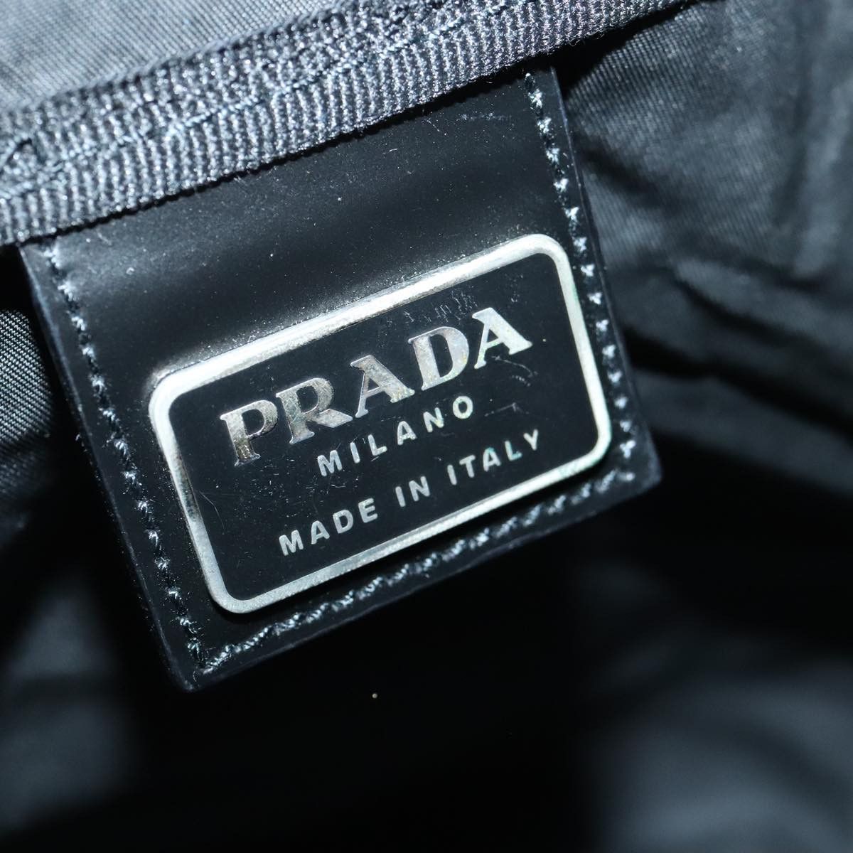 Prada Black Synthetic Travel Bag (Pre-Owned) Size ONE SIZE - 14 Thumbnail