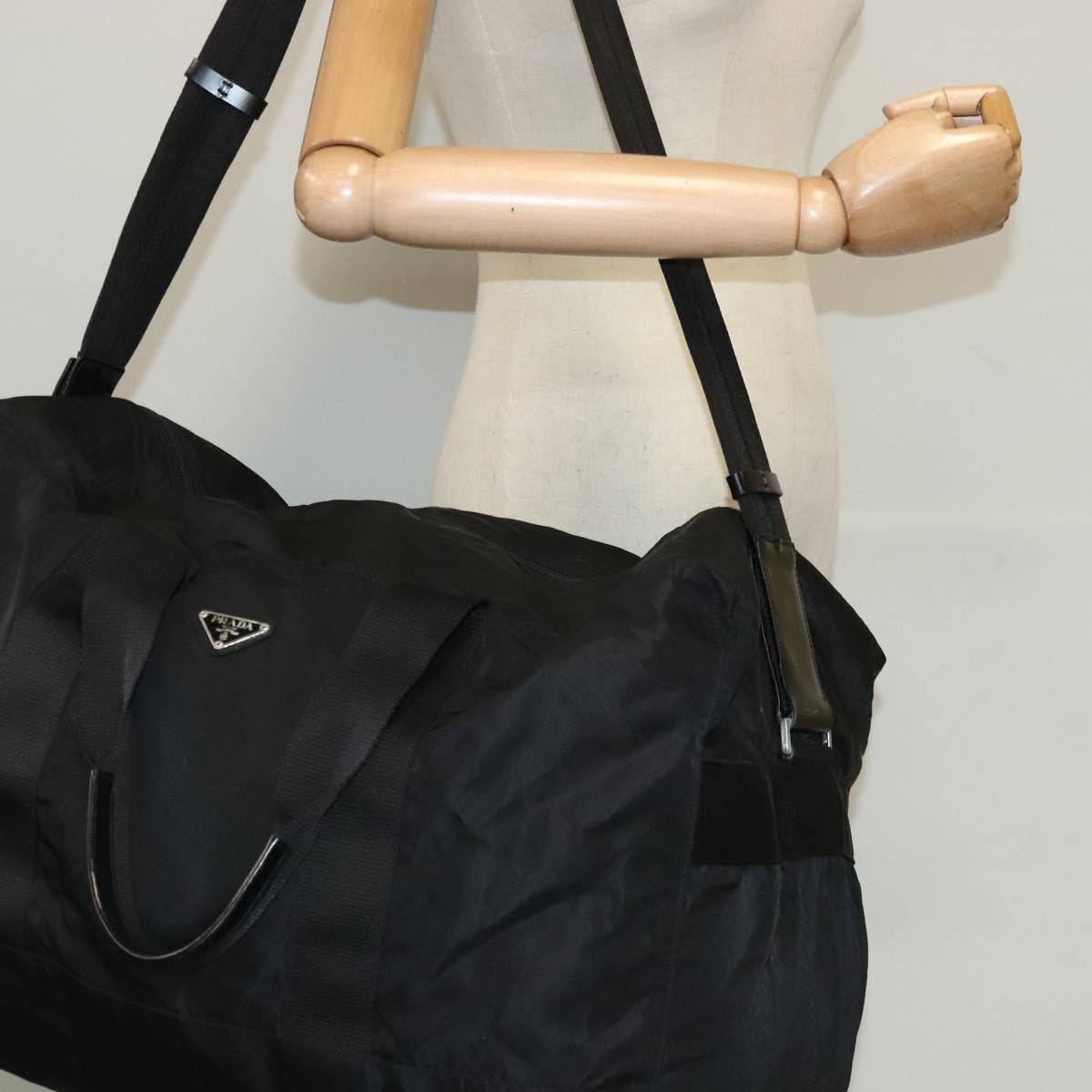 Prada Black Synthetic Travel Bag (Pre-Owned) Size ONE SIZE - 15 Thumbnail