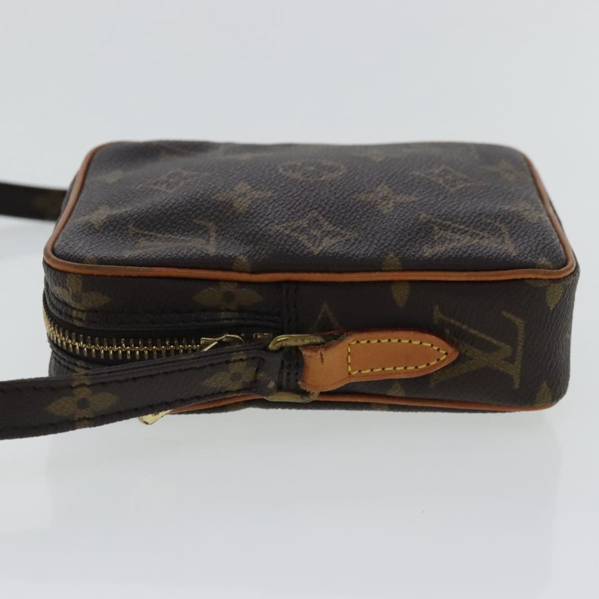 Louis Vuitton Danube Brown Canvas Clutch Bag (Pre-Owned) Size ONE SIZE - 4 Thumbnail