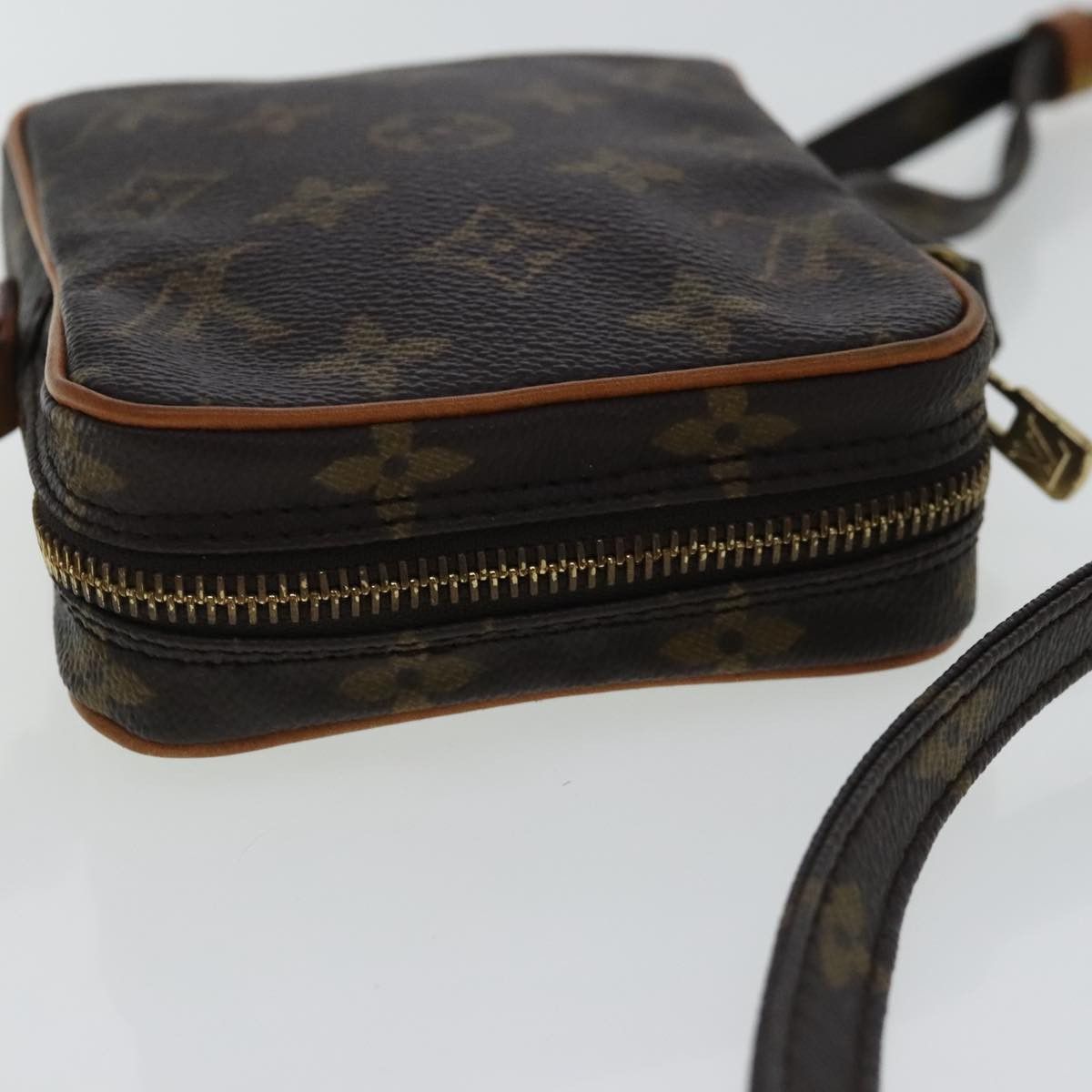 Louis Vuitton Danube Brown Canvas Clutch Bag (Pre-Owned) Size ONE SIZE - 11 Thumbnail