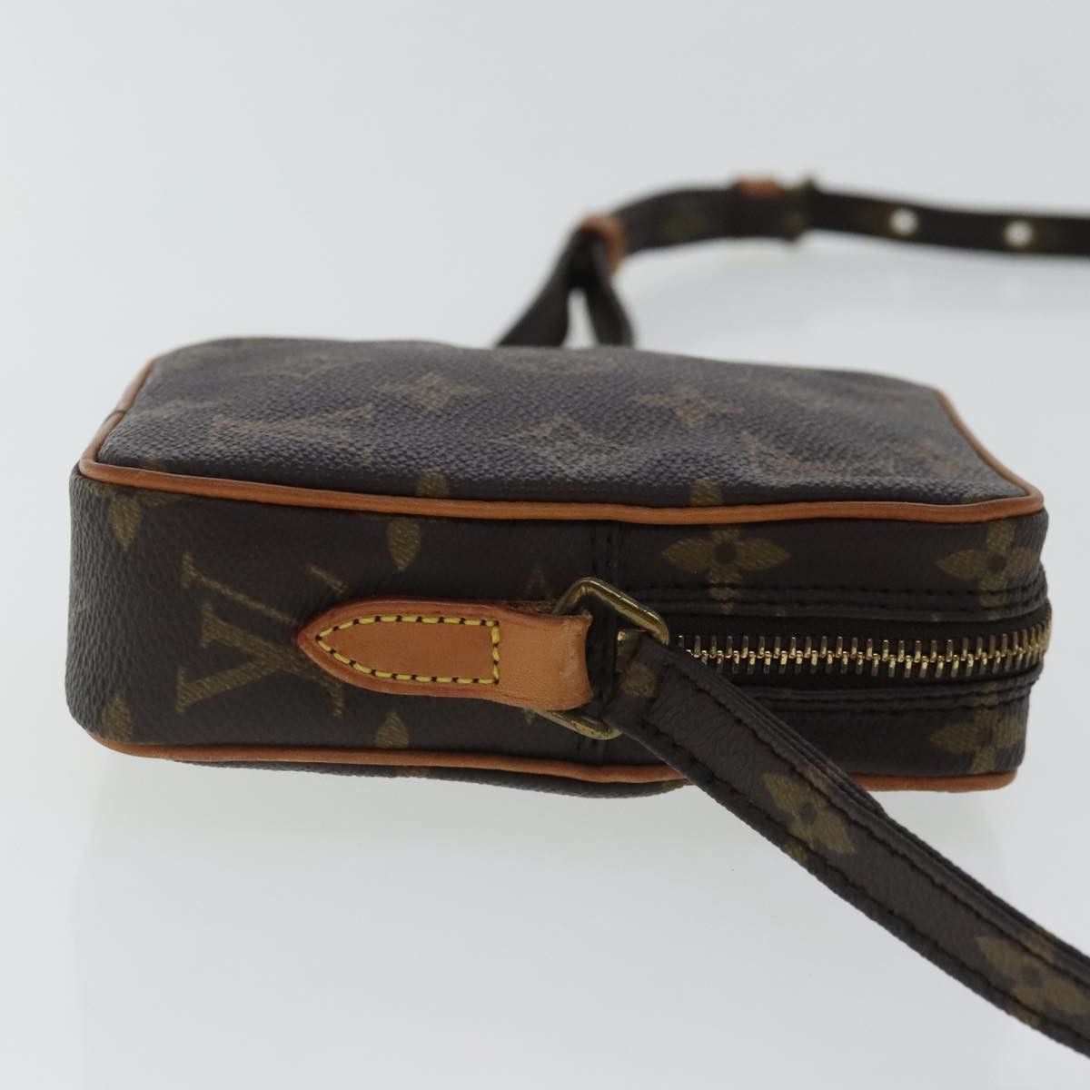 Louis Vuitton Danube Brown Canvas Clutch Bag (Pre-Owned) Size ONE SIZE - 3 Thumbnail