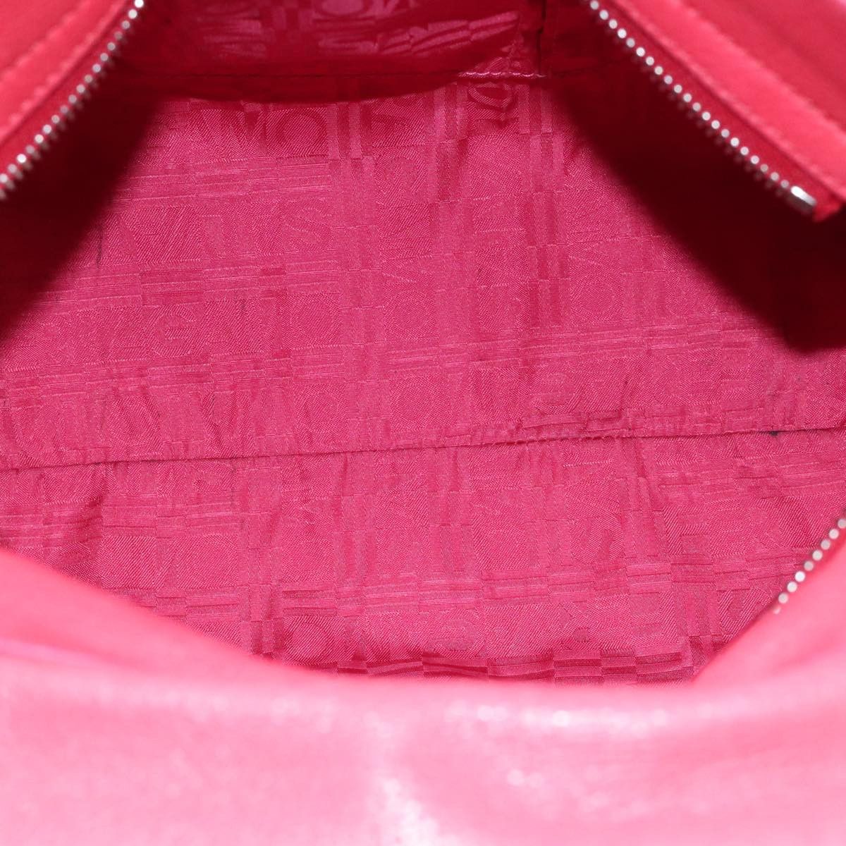 Salvatore Ferragamo Sofia Pink Leather Handbag (Pre-Owned) Size ONE SIZE - 17 Thumbnail