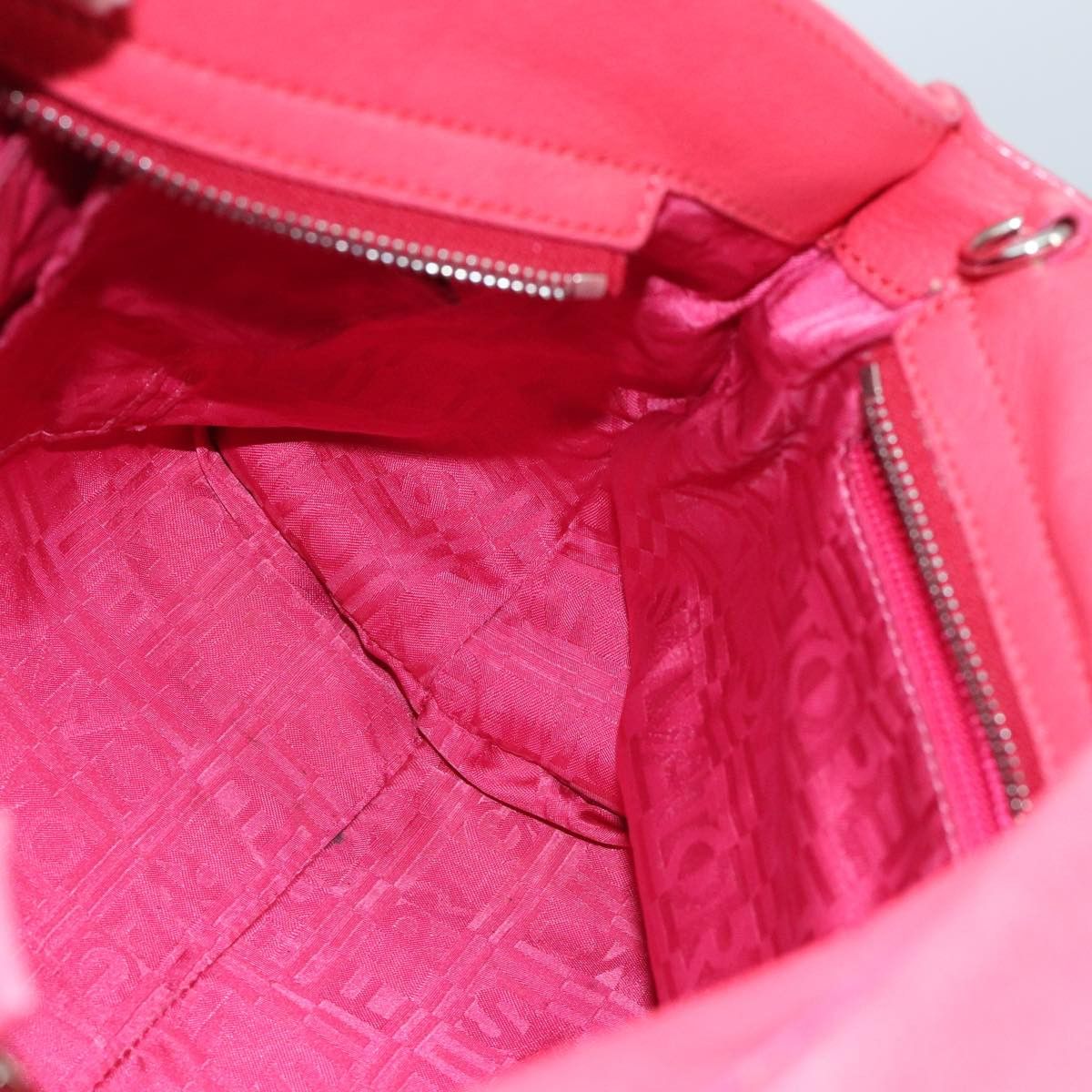 Salvatore Ferragamo Sofia Pink Leather Handbag (Pre-Owned) Size ONE SIZE - 18 Thumbnail