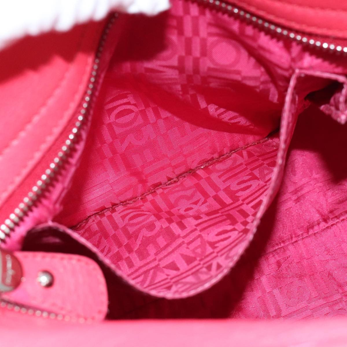 Salvatore Ferragamo Sofia Pink Leather Handbag (Pre-Owned) Size ONE SIZE - 20 Thumbnail