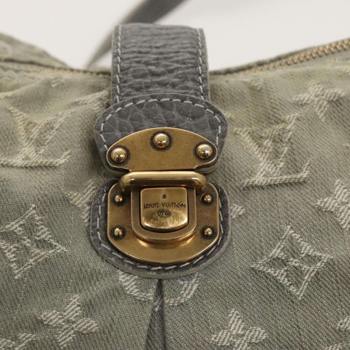 Louis Vuitton Slightly Grey Denim - Jeans Shoulder Bag (Pre-Owned) Size ONE SIZE - 14 Thumbnail