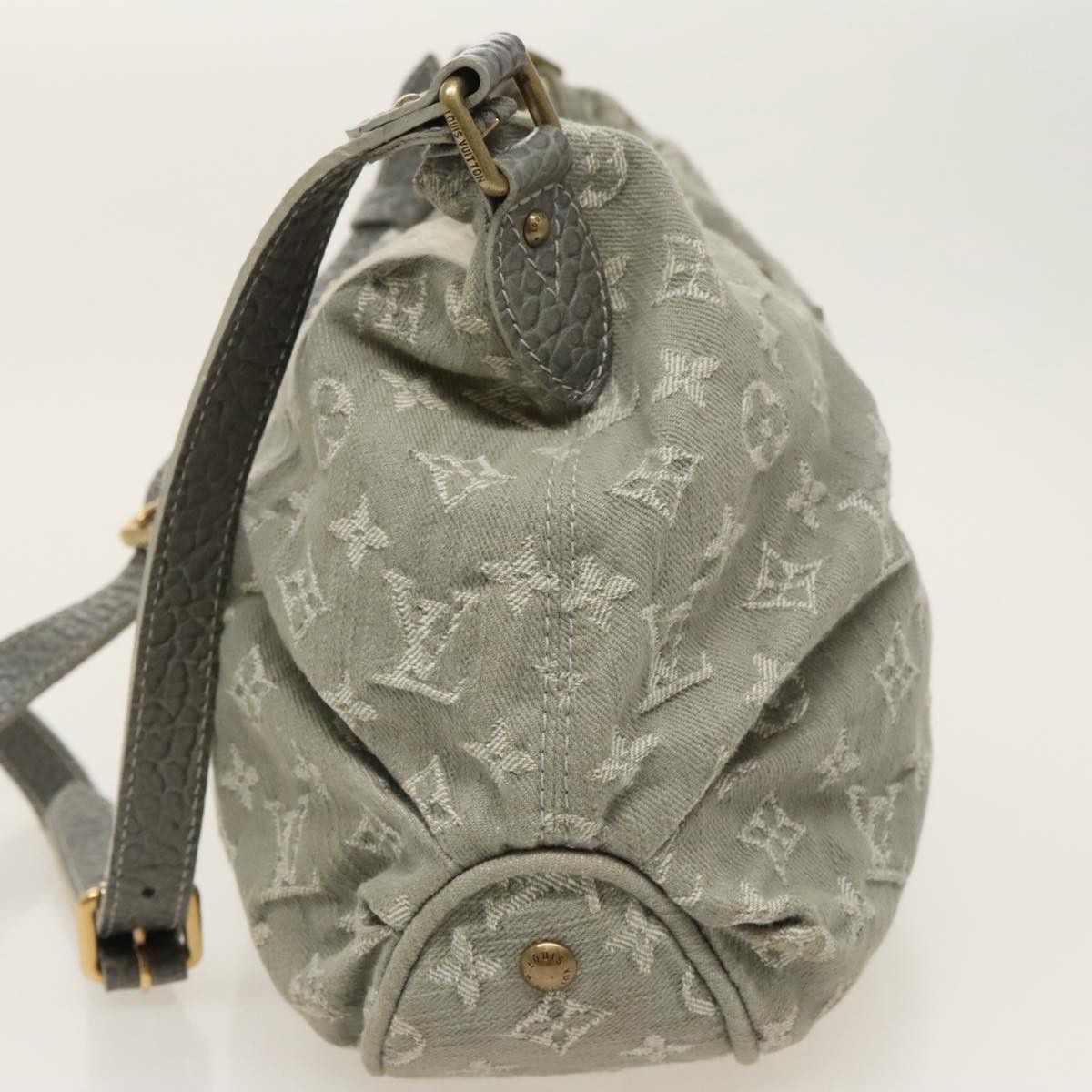 Louis Vuitton Slightly Grey Denim - Jeans Shoulder Bag (Pre-Owned) Size ONE SIZE - 4 Thumbnail