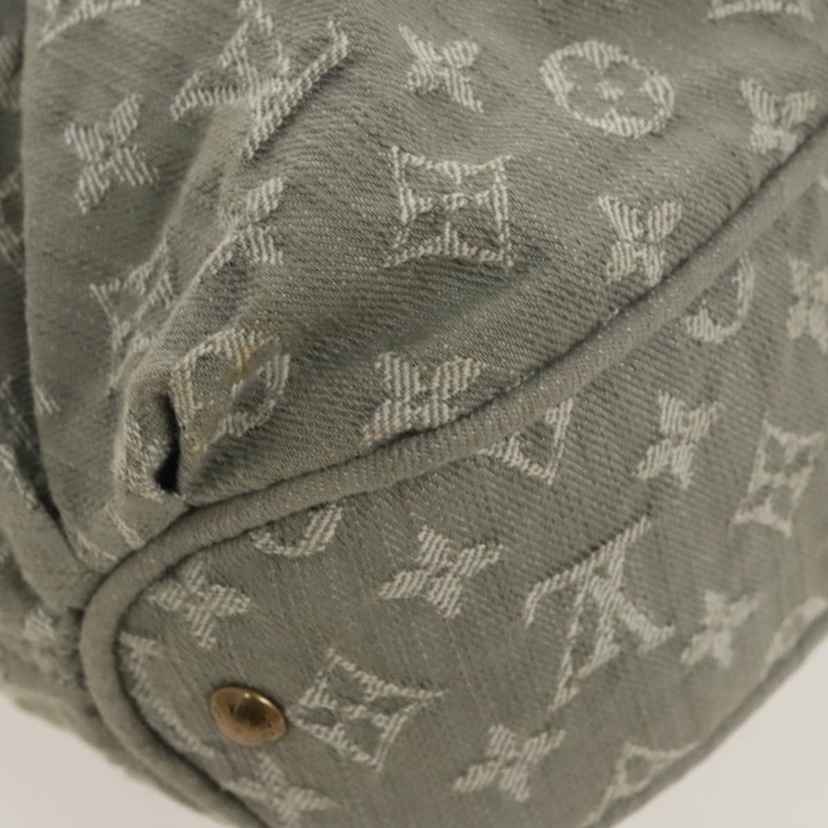 Louis Vuitton Slightly Grey Denim - Jeans Shoulder Bag (Pre-Owned) Size ONE SIZE - 12 Thumbnail