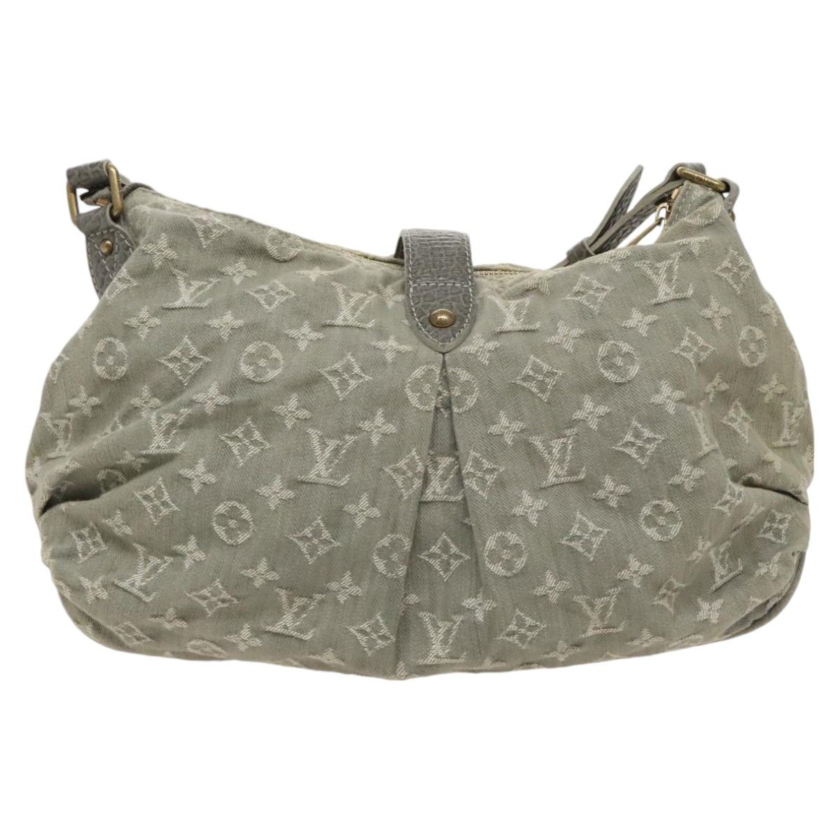 Louis Vuitton Slightly Grey Denim - Jeans Shoulder Bag (Pre-Owned) Size ONE SIZE - 3 Thumbnail
