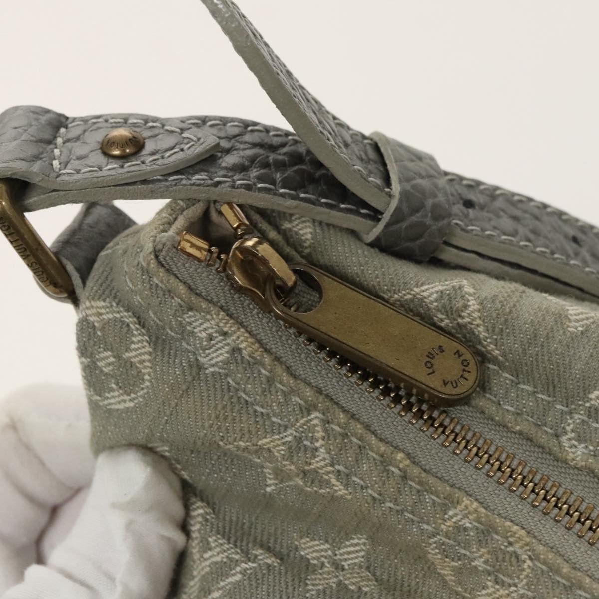 Louis Vuitton Slightly Grey Denim - Jeans Shoulder Bag (Pre-Owned) Size ONE SIZE - 15 Thumbnail