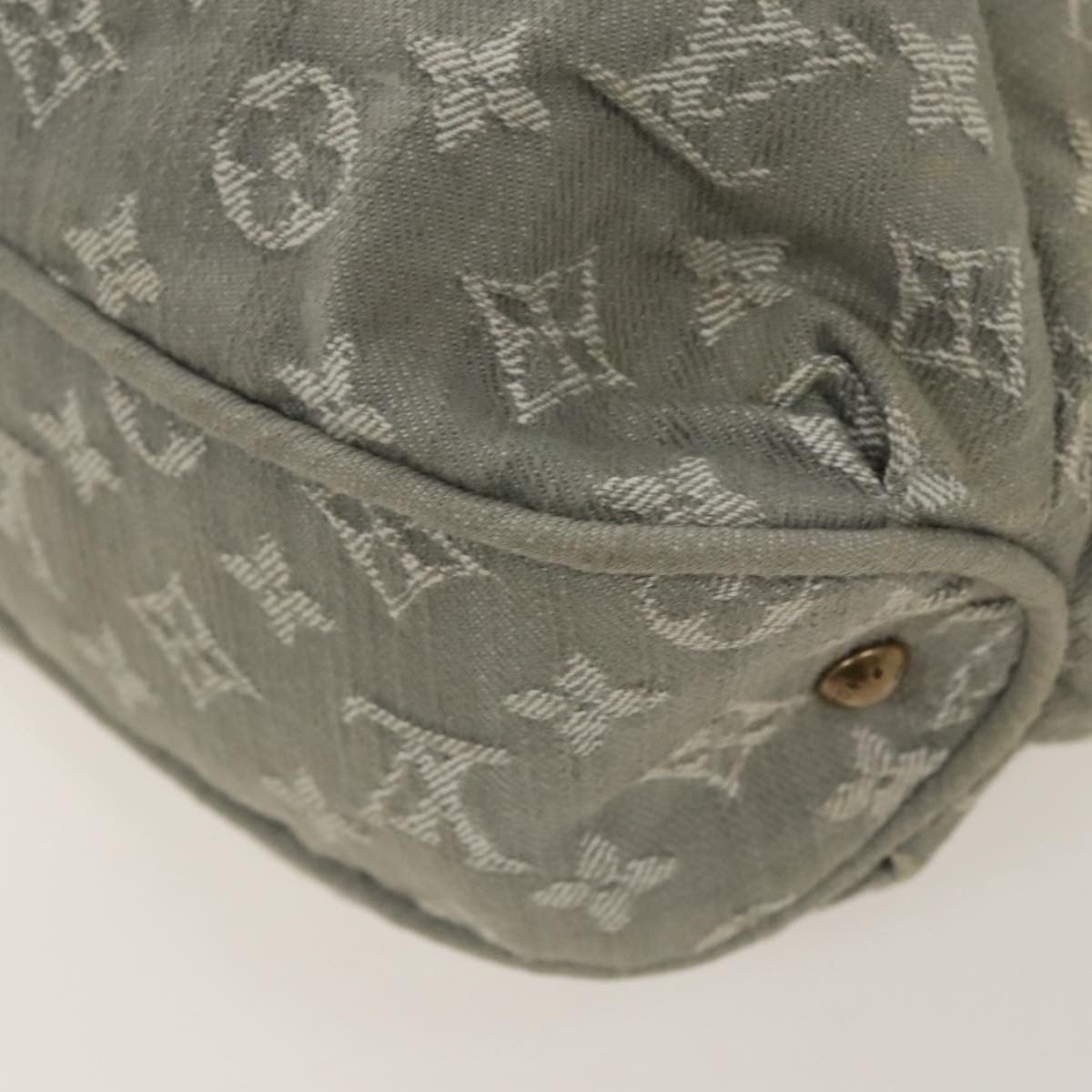Louis Vuitton Slightly Grey Denim - Jeans Shoulder Bag (Pre-Owned) Size ONE SIZE - 13 Thumbnail