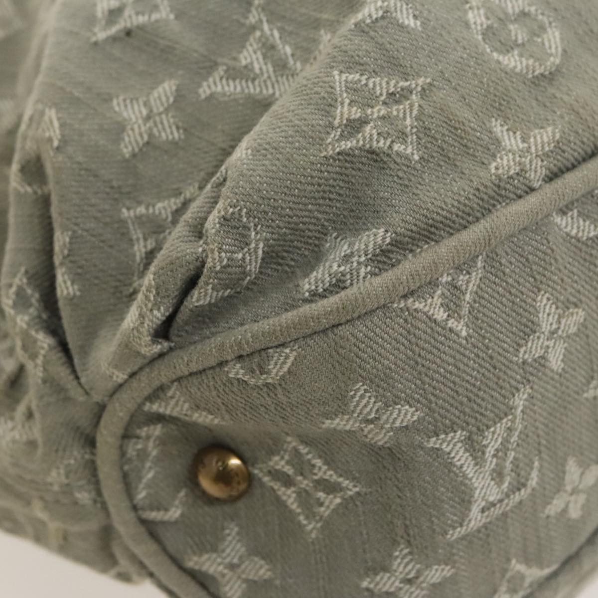 Louis Vuitton Slightly Grey Denim - Jeans Shoulder Bag (Pre-Owned) Size ONE SIZE - 10 Thumbnail