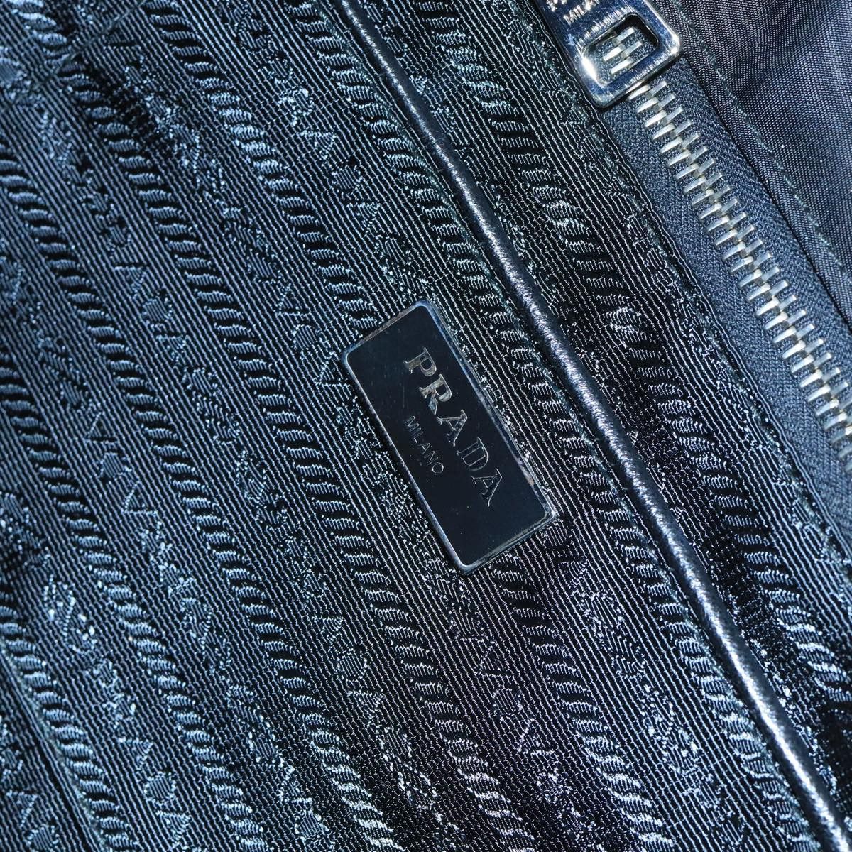 Prada Tessuto Black Synthetic Tote Bag (Pre-Owned) Size ONE SIZE - 19 Thumbnail